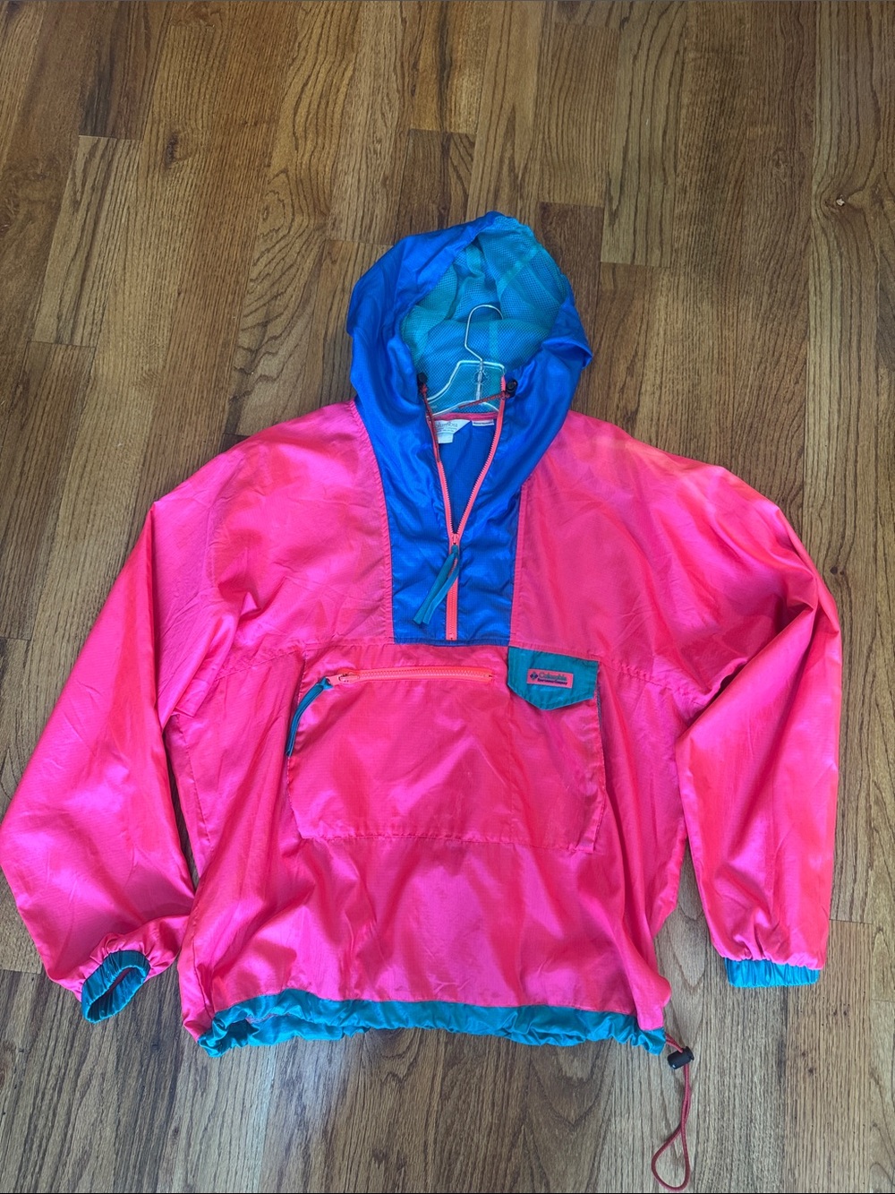 Vintage Columbia Sportswear Colorblock Pullover Windbreaker Anorak Jacket